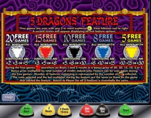 5 dragons slot screenshot 4