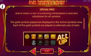 88 fortunes slot screenshot 3