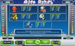 alien robots slot screenshot 3