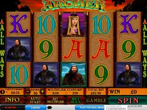 archer slot screenshot 1