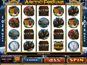 arctic fortune slot screenshot 1