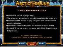 arctic fortune slot screenshot 4