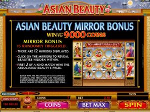 asian beauty slot screenshot 2