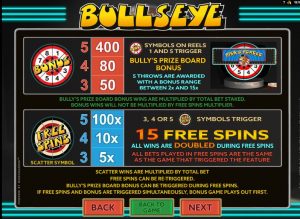 bullseye slot screenshot 2