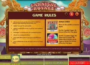 carnival royale slot screenshot 2