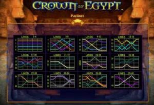 crown of egypt slot screenshot 4