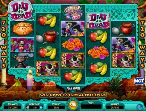 day of the dead slot screenshot 1