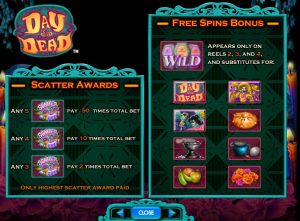 day of the dead slot screenshot 3