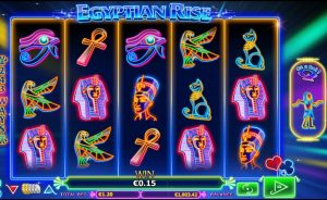 egyptian rise slot screenshot 1