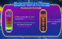 egyptian rise slot screenshot 3
