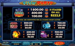 fish party slot screenshot 3