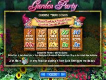 garden party slot screenshot 4
