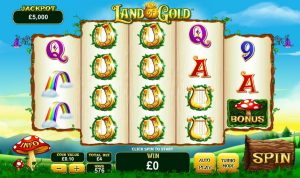 land of gold slot screenshot 1