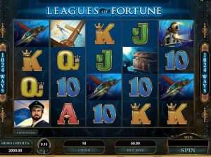 leagues of fortune slot screenshot 1