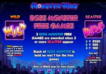 monster wins slot screenshot 3