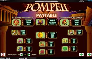 pompeii slot screenshot 2