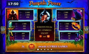 pumpkin power slot screenshot 2