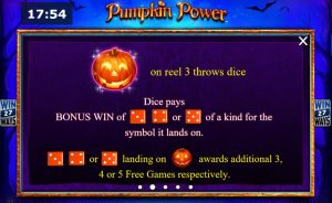 pumpkin power slot screenshot 3