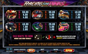 racing for pinks slot screenshot 4