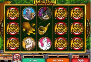 robin hood feathers of fortune slot screenshot 1