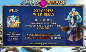 spin sorceress slot screenshot 2