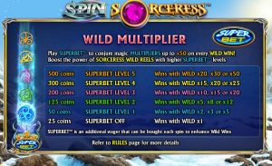 spin sorceress slot screenshot 4