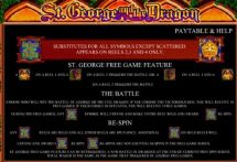 st george and the dragon slot screenshot 2