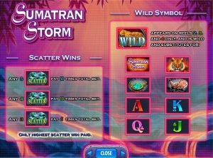 sumatran storm slot screenshot 3