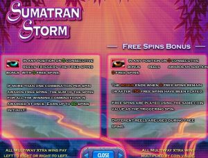 sumatran storm slot screenshot 4