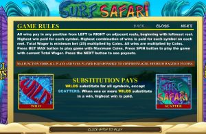 surf safari slot screenshot 2
