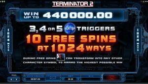 terminator 2 slot screenshot 2