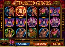 twisted circus slot screenshot 1