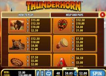 thunderhorn slot screenshot 2