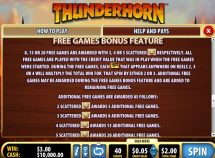 thunderhorn slot screenshot 4