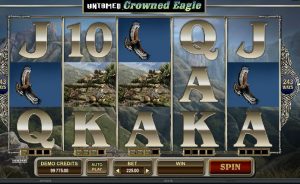 untamed crowned eagle slot screenshot 1