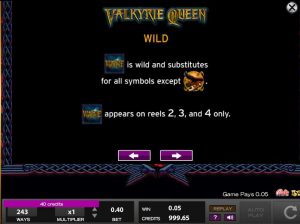 valkyrie queen slot screenshot 3