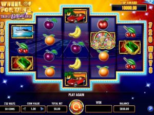 wheel of fortune triple extreme slot screenshot 1