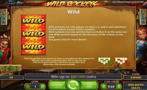 wild rockets slot screenshot 2