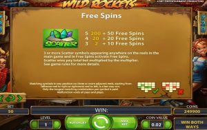 wild rockets slot screenshot 3