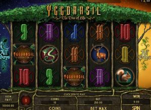 yggdrasil the tree of life slot screenshot 1