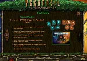 yggdrasil the tree of life slot screenshot 2