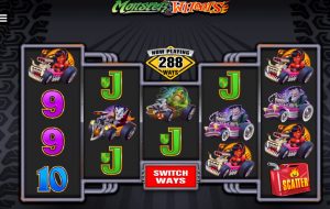 monster wheels slot screenshot 1