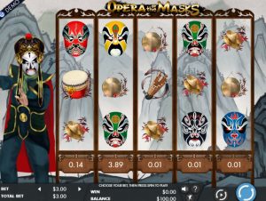 opera of the masks slot screenshot 1